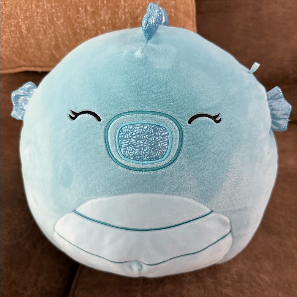 Squishmallows Dee Dee the Seahorse Blue 14” Plush Stuffed Animal - Picture 2 of 7